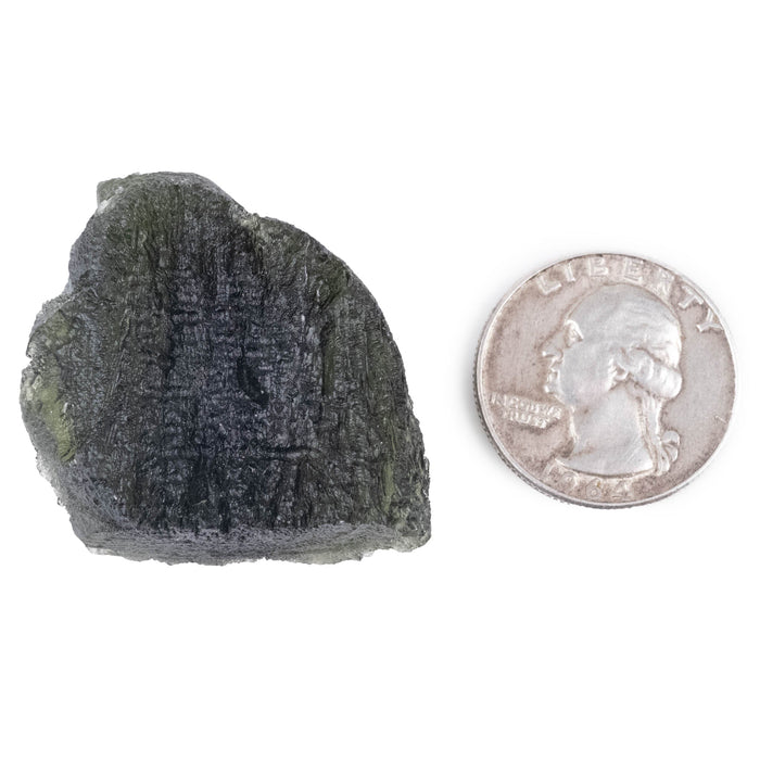 Moldavite 20.34 g 35x30x11mm - InnerVision Crystals