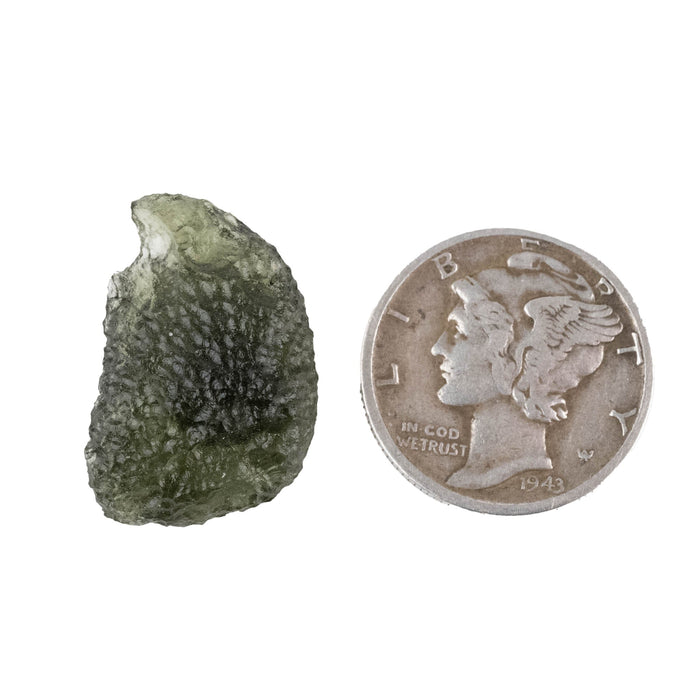 Moldavite 2.04 g 19x13x7mm - InnerVision Crystals