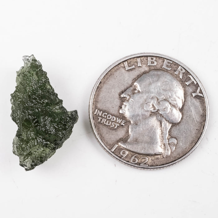 Moldavite 2.04 g 22x14x8mm - InnerVision Crystals