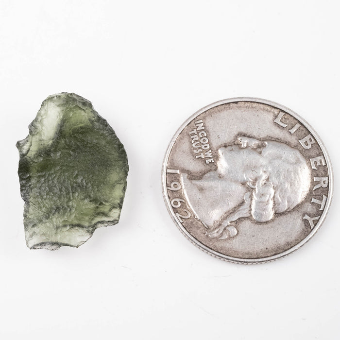 Moldavite 2.05 g 22x15x6mm - InnerVision Crystals