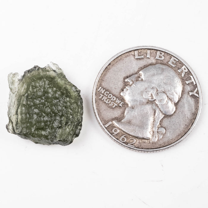 Moldavite 2.08 g 17x16x5mm - InnerVision Crystals