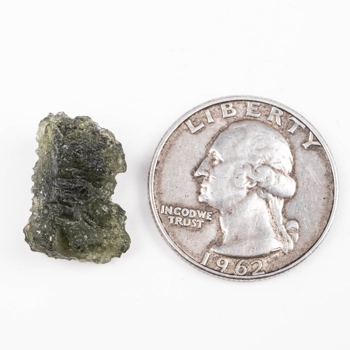 Moldavite 2.09 g 18x12x10mm - InnerVision Crystals