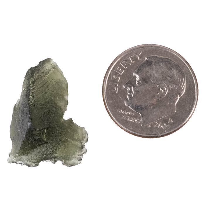 Moldavite 2.09 g 19x10x8mm - InnerVision Crystals