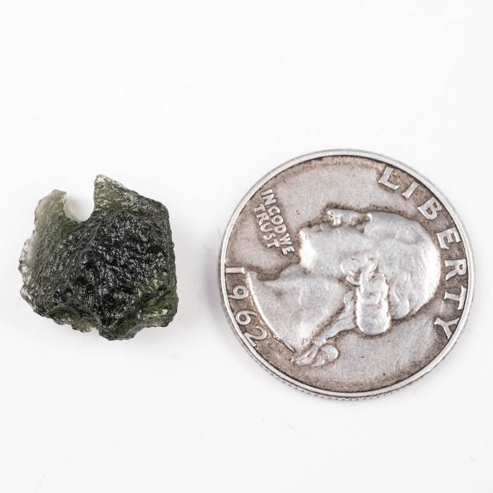 Moldavite 2.12 g 18x15x9mm - InnerVision Crystals