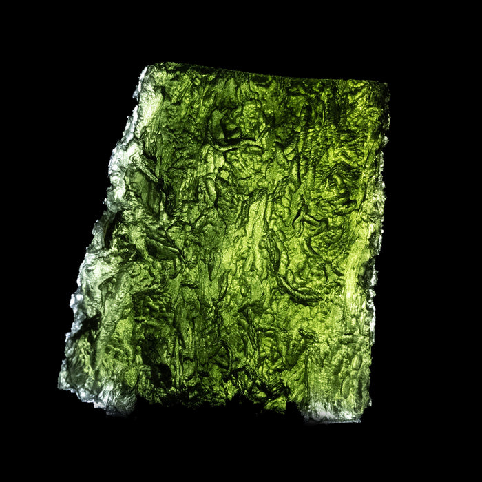 Moldavite 21.24 g 34x30x14mm - InnerVision Crystals