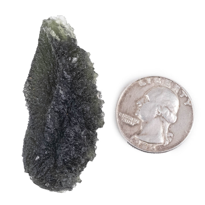 Moldavite 21.49 g 52x22x18mm - InnerVision Crystals