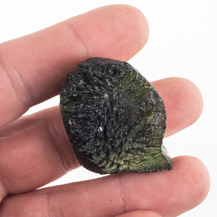 Moldavite 21.53 g 34x31x19mm - InnerVision Crystals