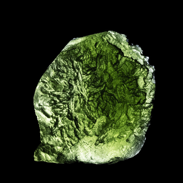 Moldavite 21.53 g 34x31x19mm - InnerVision Crystals