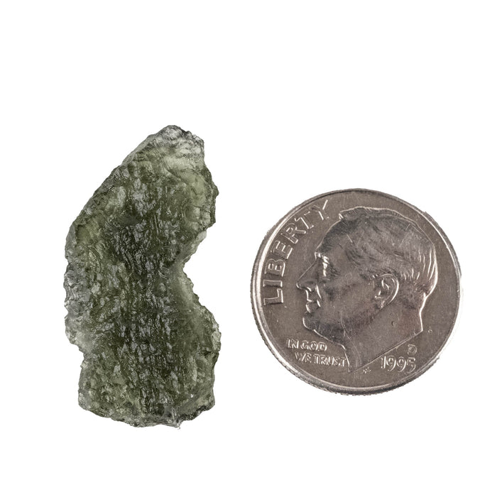 Moldavite 2.16 g 24x13x6mm - InnerVision Crystals