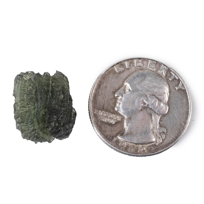 Moldavite 2.17 g 16x14x7mm - InnerVision Crystals