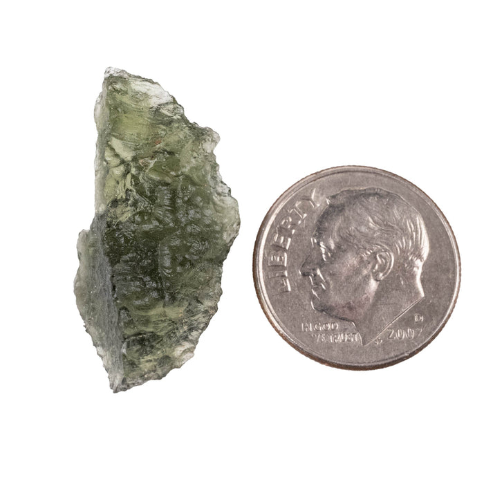 Moldavite 2.17 g 26x13x7mm - InnerVision Crystals