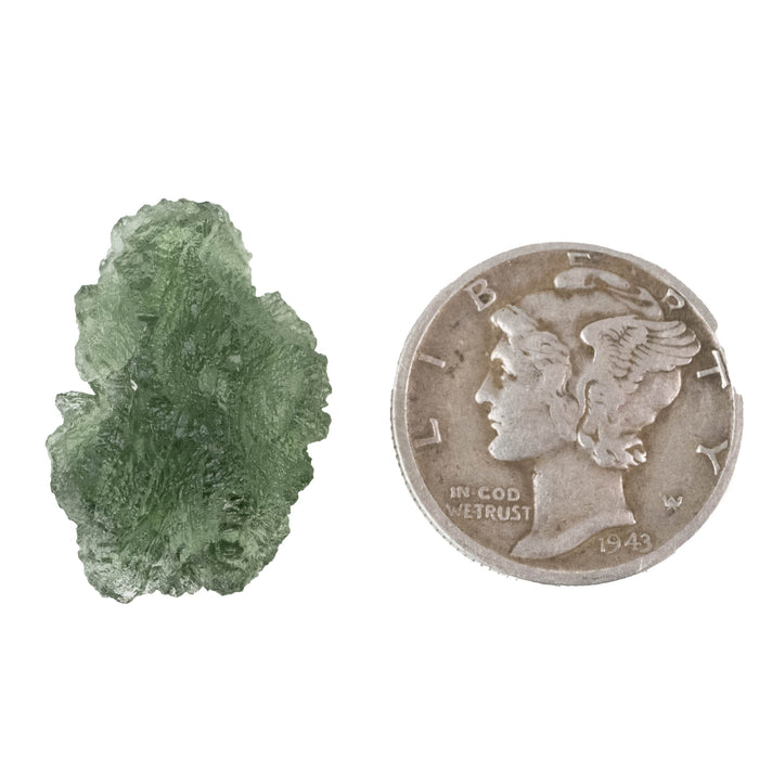 Moldavite 2.20 g 20x13x9mm - InnerVision Crystals