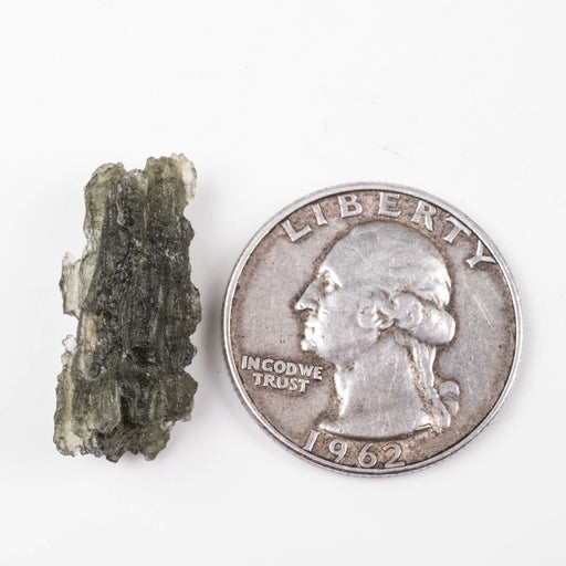 Moldavite 2.20 g 24x11x8mm - InnerVision Crystals