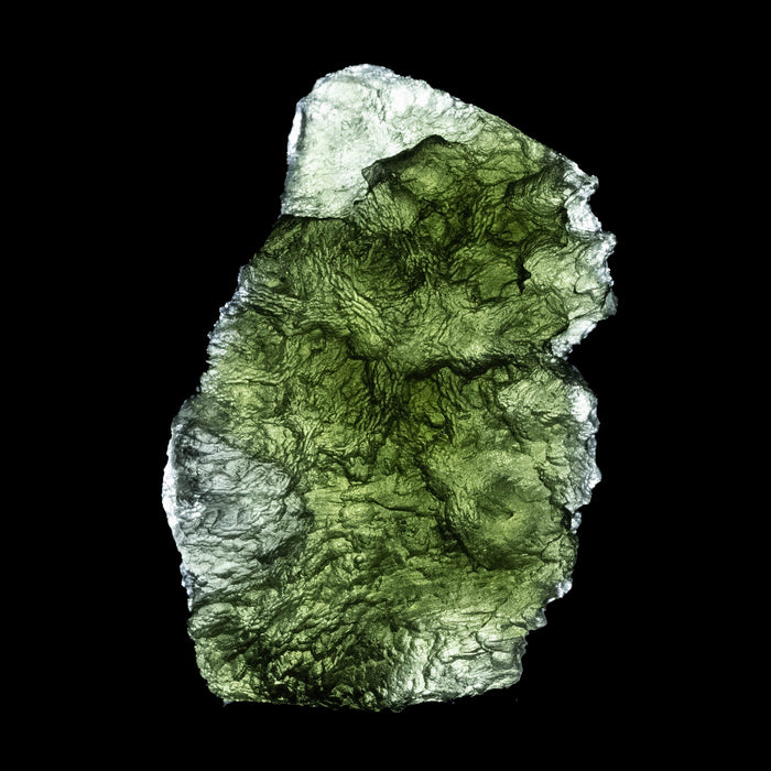 Moldavite 22.19 g 46x31x15mm - InnerVision Crystals