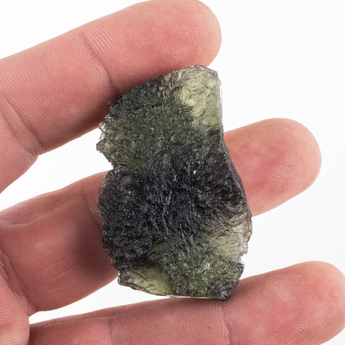 Moldavite 22.19 g 46x31x15mm - InnerVision Crystals