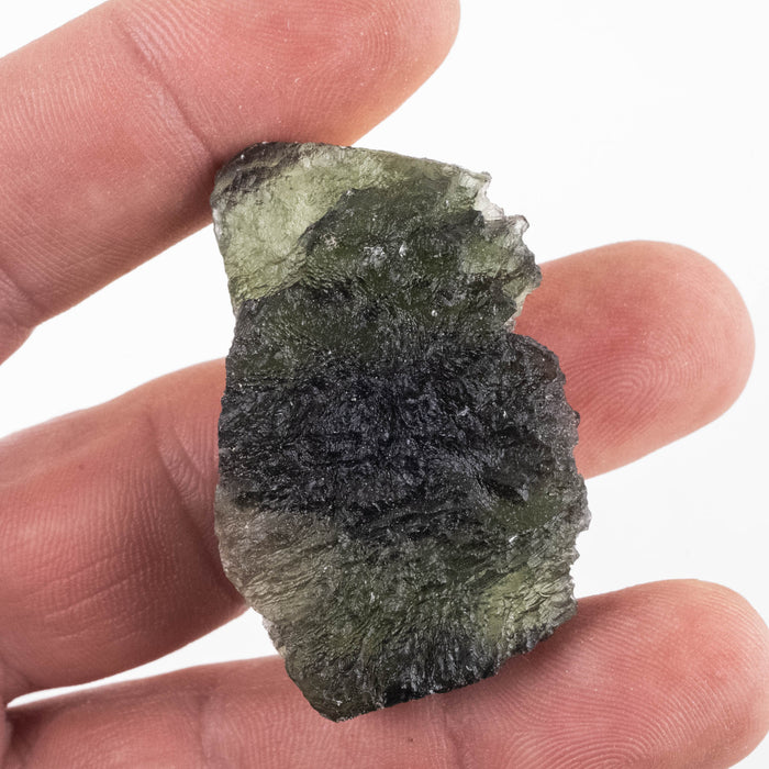 Moldavite 22.19 g 46x31x15mm - InnerVision Crystals