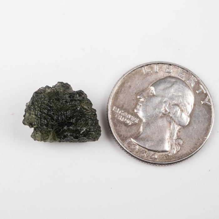 Moldavite 2.22 g 17x13x9mm - InnerVision Crystals