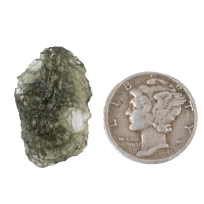 Moldavite 2.22 g 22x13x9mm - InnerVision Crystals