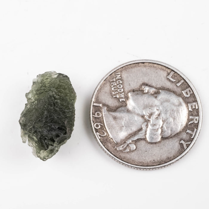 Moldavite 2.23 g 17x12x11mm - InnerVision Crystals