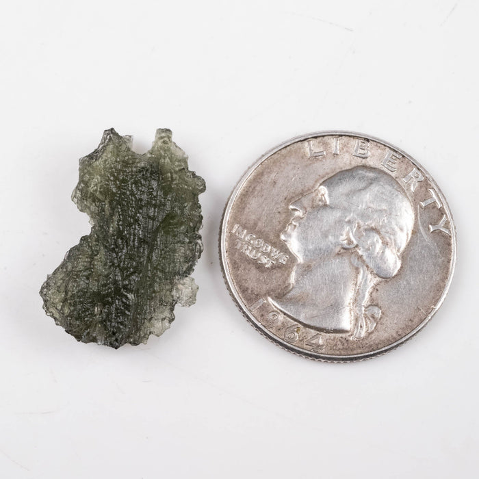 Moldavite 2.23 g 23x15x6mm - InnerVision Crystals