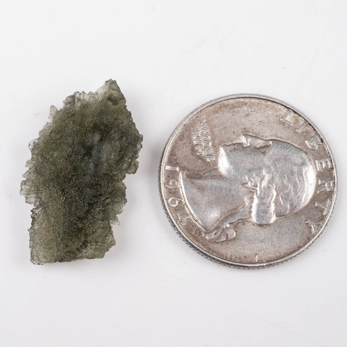 Moldavite 2.23 g 26x15x6mm - InnerVision Crystals