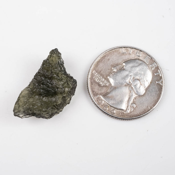 Moldavite 2.24 g 22x19x6mm - InnerVision Crystals