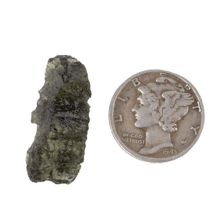 Moldavite 2.24 g 23x10x10mm - InnerVision Crystals