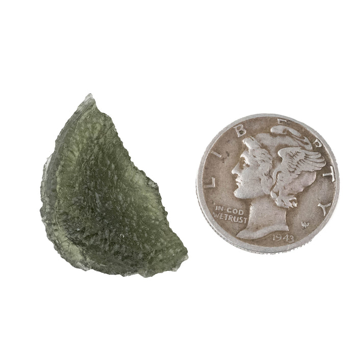 Moldavite 2.24 g 24x14x6mm - InnerVision Crystals