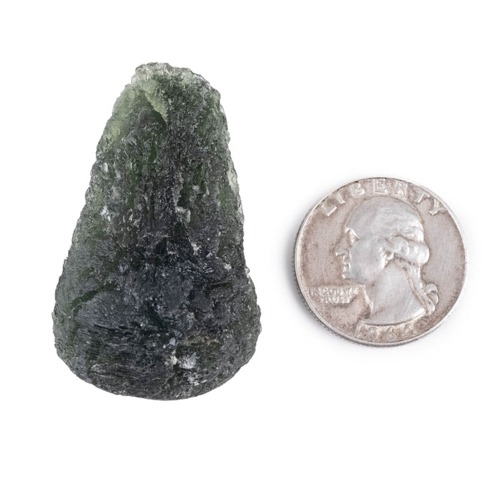 Moldavite 22.54 g 44x27x18mm - InnerVision Crystals