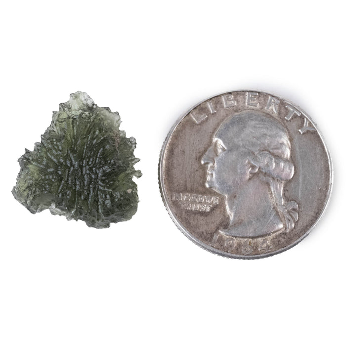 Moldavite 2.26 g 18x17x6mm - InnerVision Crystals