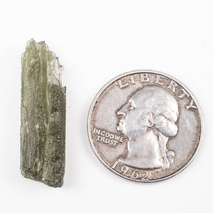 Moldavite 2.26 g 31x10x5mm - InnerVision Crystals