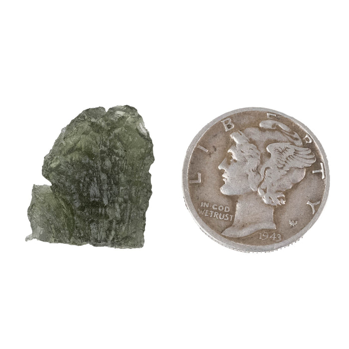 Moldavite 2.28 g 16x14x8mm - InnerVision Crystals