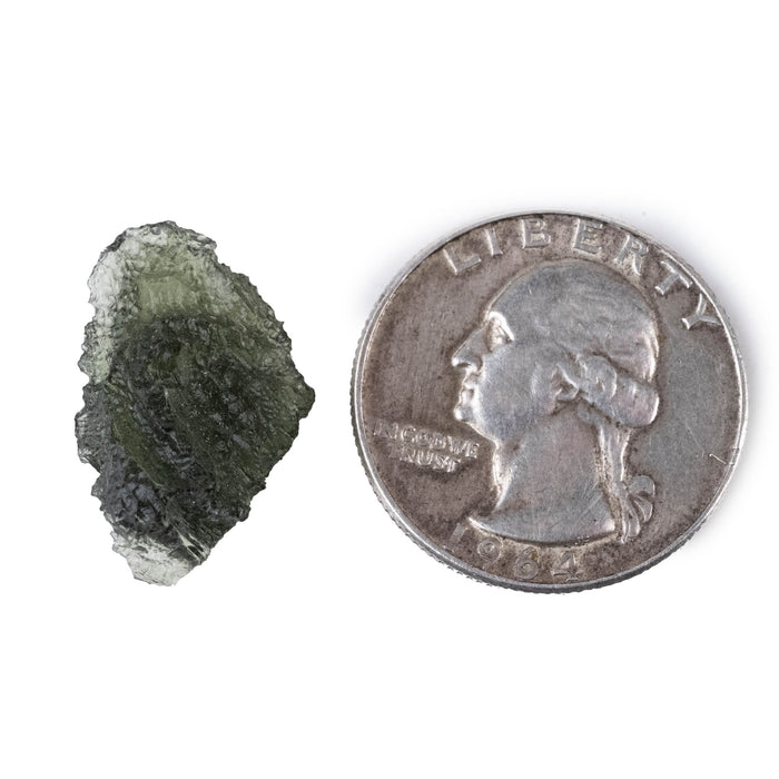 Moldavite 2.28 g 22x13x10mm - InnerVision Crystals