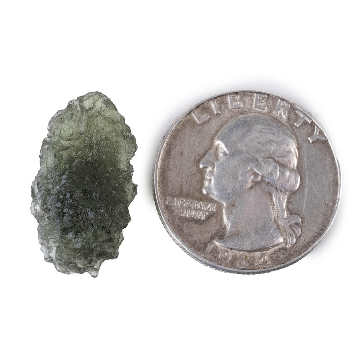 Moldavite 2.29 g 23x13x7mm - InnerVision Crystals