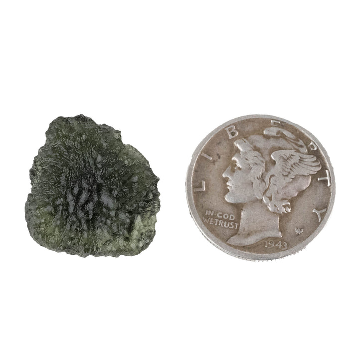 Moldavite 2.30 g 16x15x8mm - InnerVision Crystals