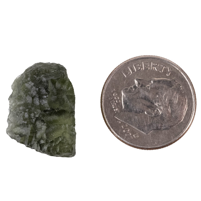 Moldavite 2.30 g 18x13x9mm - InnerVision Crystals