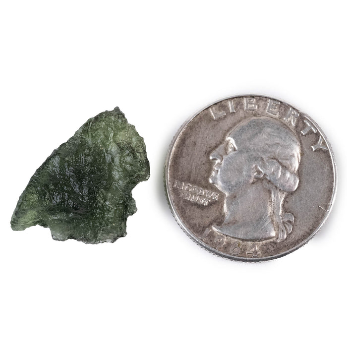 Moldavite 2.30 g 20x15x7mm - InnerVision Crystals