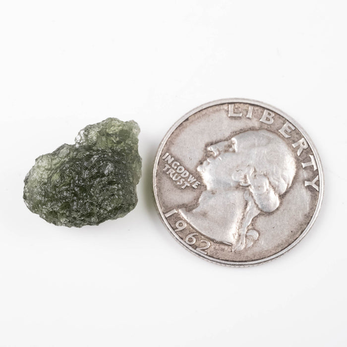 Moldavite 2.32 g 16x15x10mm - InnerVision Crystals