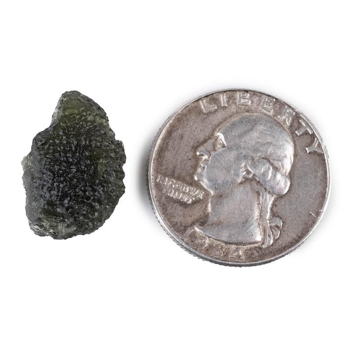 Moldavite 2.33 g 19x13x8mm - InnerVision Crystals