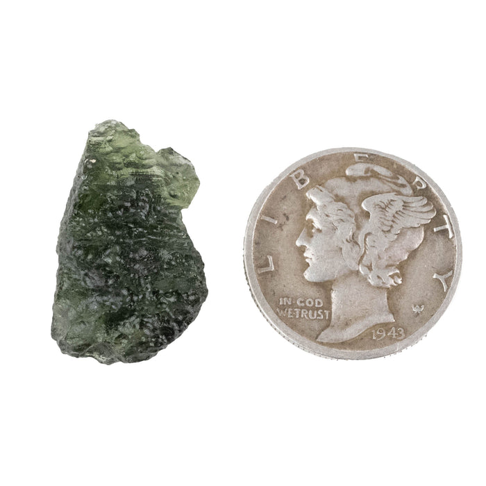 Moldavite 2.34 g 19x11x9mm - InnerVision Crystals