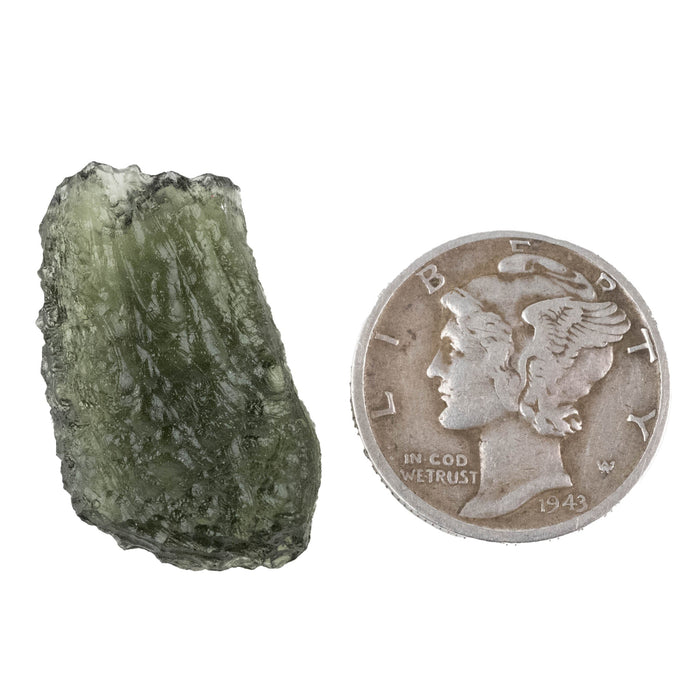 Moldavite 2.34 g 24x14x6mm - InnerVision Crystals