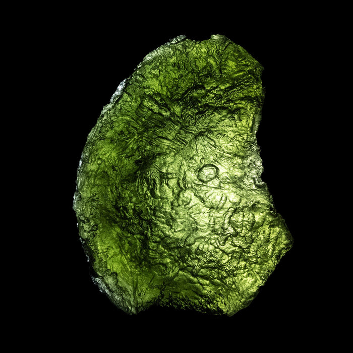 Moldavite 23.48 g 46x32x12mm - InnerVision Crystals