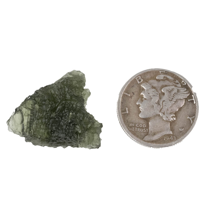 Moldavite 2.36 g 19x16x7mm - InnerVision Crystals