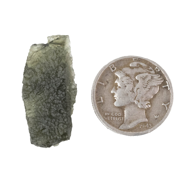 Moldavite 2.37 g 23x10x8mm - InnerVision Crystals