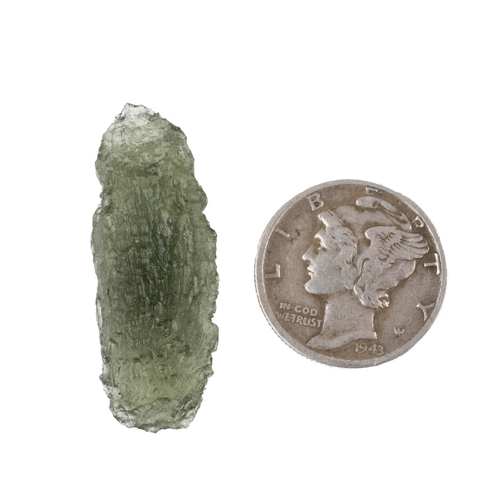 Moldavite 2.37 g 30x11x6mm - InnerVision Crystals