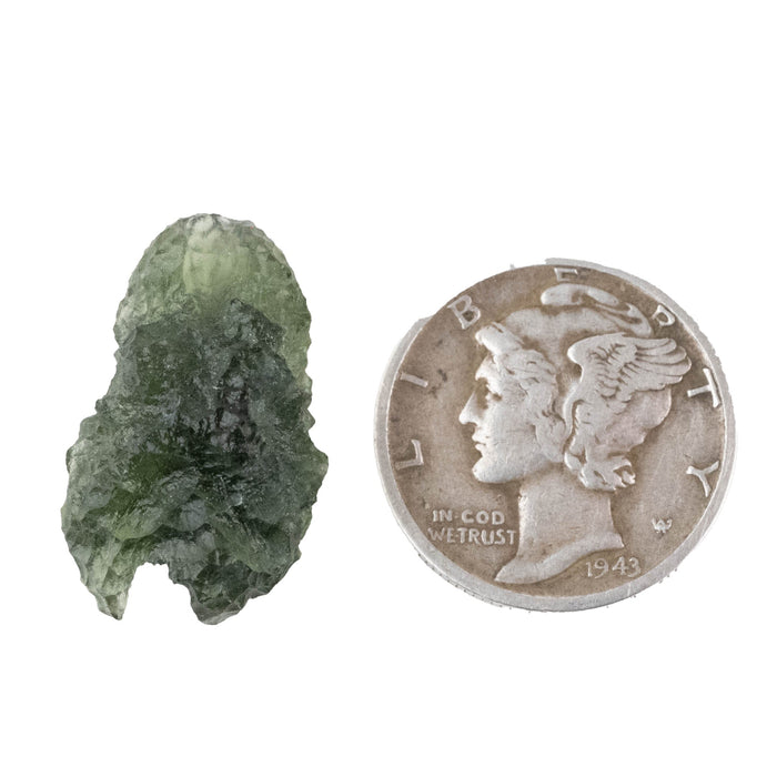 Moldavite 2.38 g 20x13x10mm - InnerVision Crystals