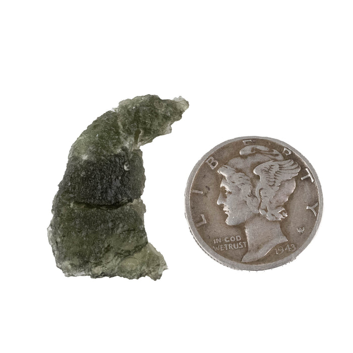 Moldavite 2.41 g 23x15x10mm - InnerVision Crystals