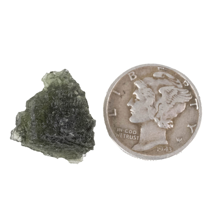 Moldavite 2.44 g 15x14x13mm - InnerVision Crystals