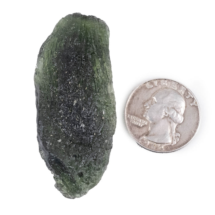 Moldavite 24.46 g 56x24x14mm - InnerVision Crystals