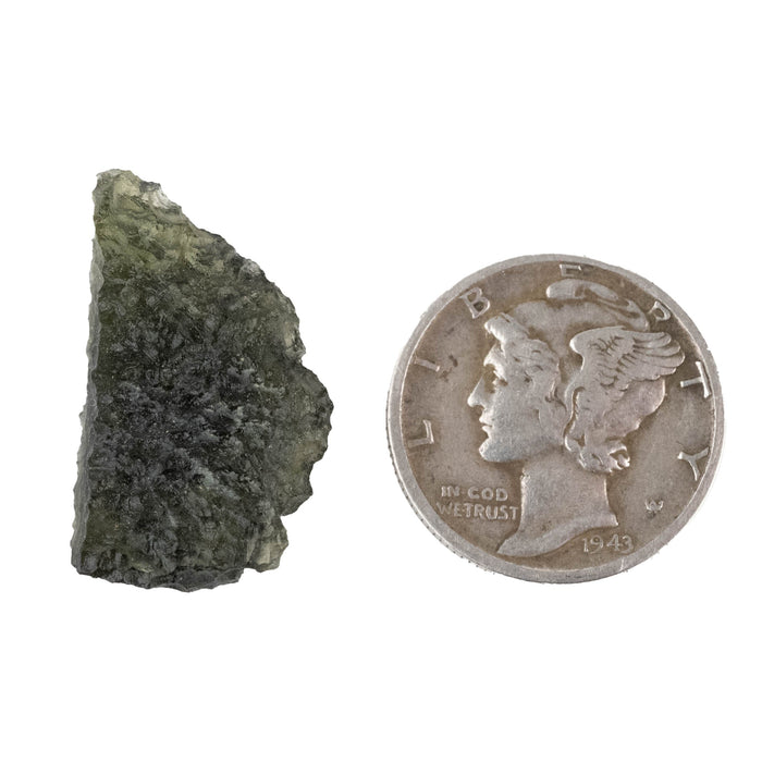 Moldavite 2.46 g 21x12x7mm - InnerVision Crystals